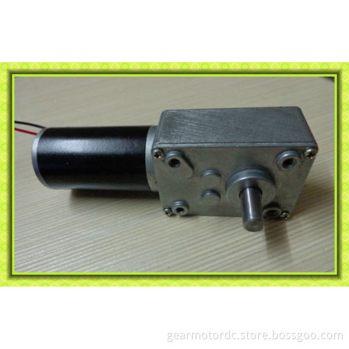 12v 24v dc worm gear motor manufacturer